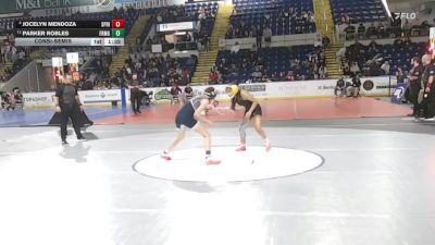 100 lbs Consolation - Jocelyn Mendoza, Springfield Central (W) vs Parker Robles, Framingham