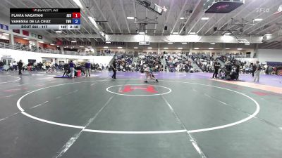 117 lbs Champ. Round 3 - Vanessa De La Cruz, Texas Wesleyan vs Flavia Nagatani, Adams State