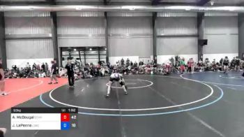 69 kg Quarterfinal - Andrew McDougal, Gitomer vs Joseph LaPenna, Lost Boys Wrestling Club