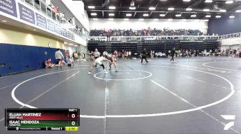 133 lbs Champ. Round 2 - Isaac Mendoza, Cerritos vs Elijah Martinez, West Hills