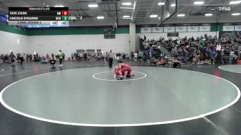 144 lbs Cons. Round 2 - Tate Cook, Mo West vs Lincoln Stearns, Waynesville Tiger Wrestling