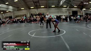 101 lbs Cons. Round 3 - Skylar Harris, JC Brawlers Wrestling Club vs Ezekiel Wahhab, Beat The Streets Baltimore