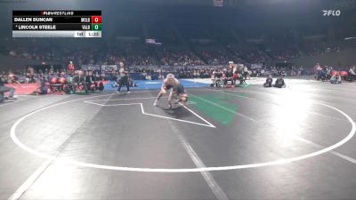 3A Boys 144 lbs 1st Place Match - Lincoln Steele, Vale Boys vs Dallen Duncan, McLoughlin Boys