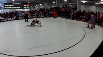 23 lbs Cons. Semi - Beau Smith, Pioneer Wrestling Club vs Maddex Brouillette, York Wrestling Club