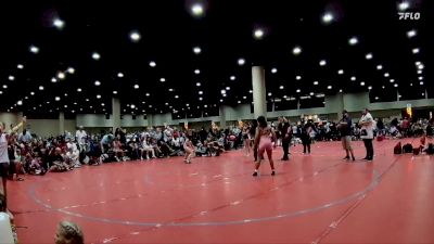 130 lbs Quarterfinals (8 Team) - Audreyona Perkins, Mat Clash Beast Mode vs Rowdy Johns, Not Plain Jane`s