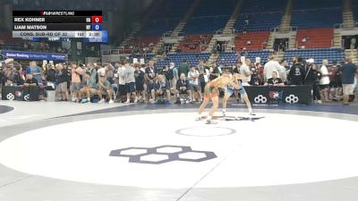 106 lbs Cons. Sub-rd Of 32 - Rex Kohner, California vs Liam Matson, New York