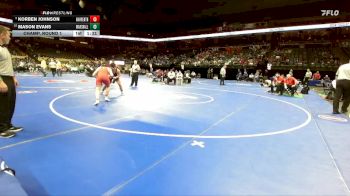 175 Class 3 lbs Champ. Round 1 - Korben Johnson, Warrenton vs Mason Evans, Marshall