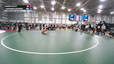55 kg Champ. Rd Of 32 - Makenzi McCoy, Sanderson Wrestling Academy vs Alexandra Waitsman, The Nest Wrestling Club