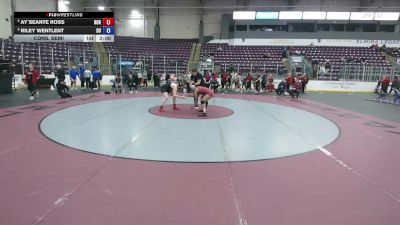 180 lbs Cons. Semi - Riley Wentlent, D`Youville vs Ay`Seante Ross, Norwich