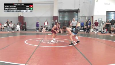 125 lbs Quarterfinal - Blake Beissel, Minnesota vs Mac Cafurello, Noke Wrestling RTC