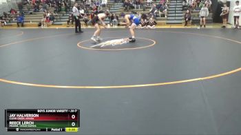 JV-5 lbs Round 1 - Charles Lahey, Dubuque Hempstead vs Kade Kleinmeyer, Clear Creek-Amana