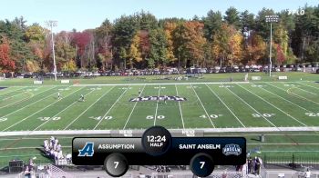 Replay: Assumption vs Saint Anselm - 2024 Assumption vs St. Anselm | Oct 19 @ 1 PM