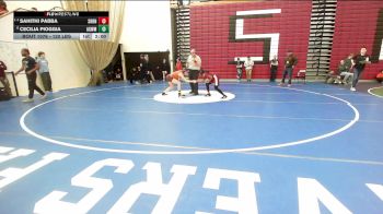 120 lbs Consi Of 8 #2 - Sahithi Pabba, Sharon vs Cecilia Pioggia, Agawam