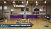 Hurst Middle School - Runnerettes [2023 Junior High - Pom Day 1] 2023 UDA Louisiana Dance Challenge