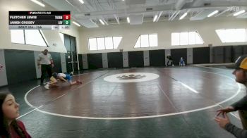 75A Quarterfinal - Jamen Crosby, Lovell Middle School vs Fletcher Lewis, Thermopolis Middle School