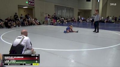 50 lbs Cons. Semi - Lane Jones, Grappling House Wrestling Club vs Huntlee Holbrook, Team Holbrook