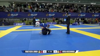 Natalia Orzechowska vs Bridget Helen N. Johnson 2025 European Jiu-Jitsu IBJJF Championship