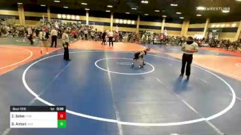 50 lbs Quarterfinal - Zephyr Salas, Threshold WC vs Gavin Antoni, Ukiah WC