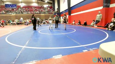 67 lbs Rr Rnd 5 - Hunter Crow, Berryhill Wrestling Club vs Ryker Byrd, Prodigy NDT