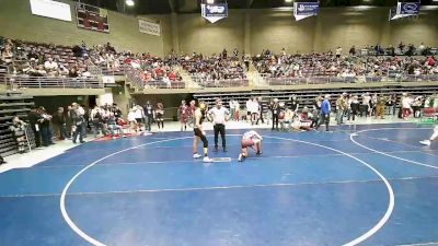 146 lbs Quarterfinal - Wyatt Hanssen, Wasatch Wrestling Club vs Landon Nielson, North Sevier Wolf Pack