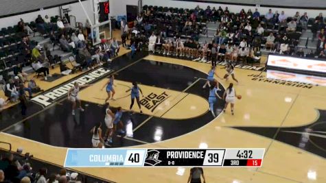 Replay: Columbia vs Providence | Nov 8 @ 7 PM