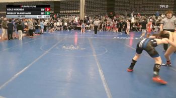 89 lbs Rr Rnd 2 - Cole Kokinda, CTWHALE Beluga - MSE vs Wesley Blanchard, DoughBoy WC - MSE