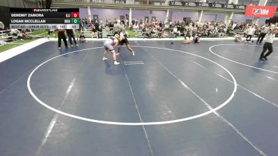 Junior Boys - 215 lbs Cons. Round 2 - Deremit Zamora, Illinois vs Logan McClellan, Ohio