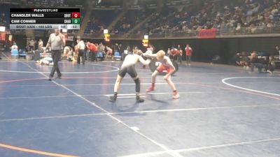 100 lbs Consy Pigtails - Chandler Walls, Southern Huntingdon vs Cam Conner, Chartiers-Houston