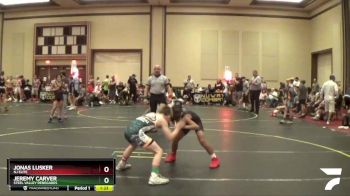 85 lbs Champ. Round 1 - Jeremy Carver, Steel Valley Renegades vs Jonas Lusker, NJ Elite