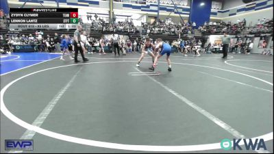 85 lbs Quarterfinal - Zydyn Clymer, Team Guthrie Wrestling vs Lennon Lantz, Standfast