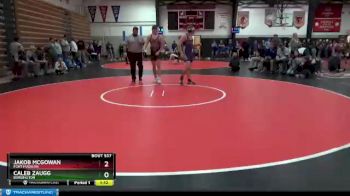 182 lbs Cons. Semi - Jakob McGowan, Fort Madison vs Caleb Zaugg, Burlington