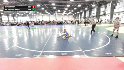 85 lbs Rr Rnd 1 - Jayce Frisk, TDWC Maniacs Grey - MS vs Nick Beauchamp, Hammers - MS