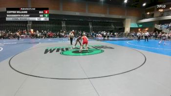 135 lbs Cons. Round 3 - Copper Williams, McMinnville vs Roosberth Fleury, Wooster