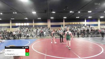 126 lbs Consi Of 64 #2 - Jonah Shaw, Payson HS vs Alex Daugherty, Shamrock WC