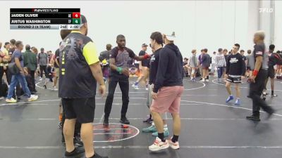 157 lbs Round 2 (4 Team) - Justus Washington, The Factory vs Jaiden Oliver, Alpha Elite