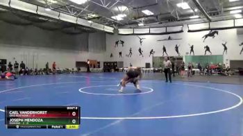 141 lbs Round 2 (8 Team) - Cael Vanderhorst, Ohio Northern 2 vs Joseph Mendoza, Oshkosh - 2