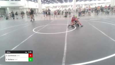 88 lbs Final - Zada Contreras, Espana WC vs Elaina Soltero, Central Coast Most Wanted