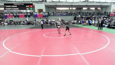 106 lbs Consi Of 16 #2 - James Lemmis, Weston vs Joseph Fleming, New Milford