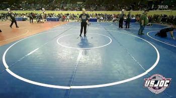 73 lbs Consi Of 4 - Jaegar RomanNose, Prodigy Wrestling vs Miles Evans, Bristow Youth Wrestling