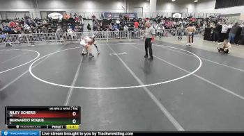 106 lbs Cons. Round 3 - Bernardo Roque, IL vs Riley Scherg, WI