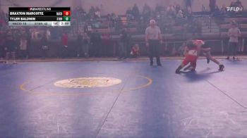 120 lbs Braxton Marcotte, Natrona County vs Tyler Baldwin, Sturgis Brown