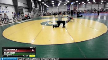 100 lbs Rd# 6- 9:00am Saturday Final Pool - River Hibler, Minion Green vs Ty Satiacum Jr, Agression Legionaries