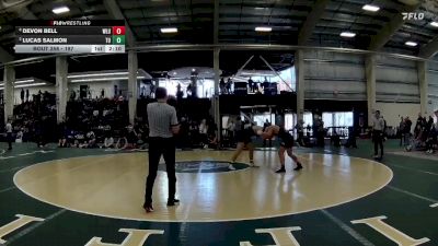 197 lbs Cons. Semi - Devon Bell, West Liberty vs Lucas Salmon, Tiffin