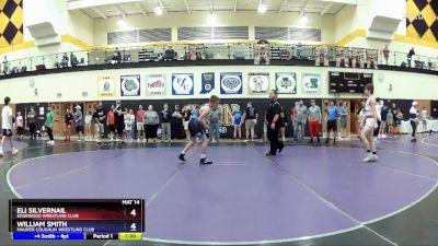 119 lbs Quarterfinal - Eli Silvernail, Edgewood Wrestling Club vs William Smith, Maurer Coughlin Wrestling Club