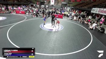 87 lbs Round 4 (10 Team) - Jordan Yi-Berg, SAWA-FR vs Tyce Day, TCWA-FR