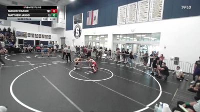 138 lbs Semifinal - Matthew Jasso, La Quinta vs Mason Wilson, Threshold Wrestling Club