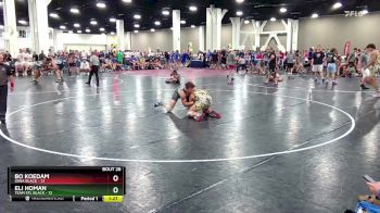 165 lbs Placement (16 Team) - Bo Koedam, Iowa Black vs Eli Homan, Team STL Black