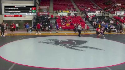 141 lbs Champ. Round 1 - Cameron Hebert, Ozarks vs Garrett Salt, Drury