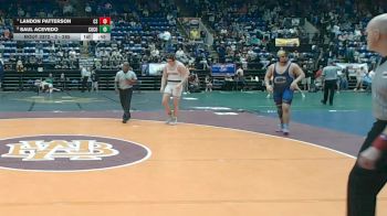 3 - 285 lbs 5th Place Match - Landon Patterson, Cave Spring vs Saul Acevedo, Culpeper County