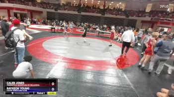 120 lbs Cons. Semi - Caleb Jones, Threestyle Wrestling Of Oklahoma vs Raykeon Young, Cache Wrestling Club